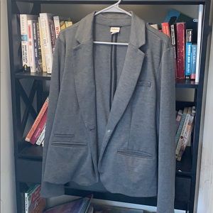 Gray Blazer